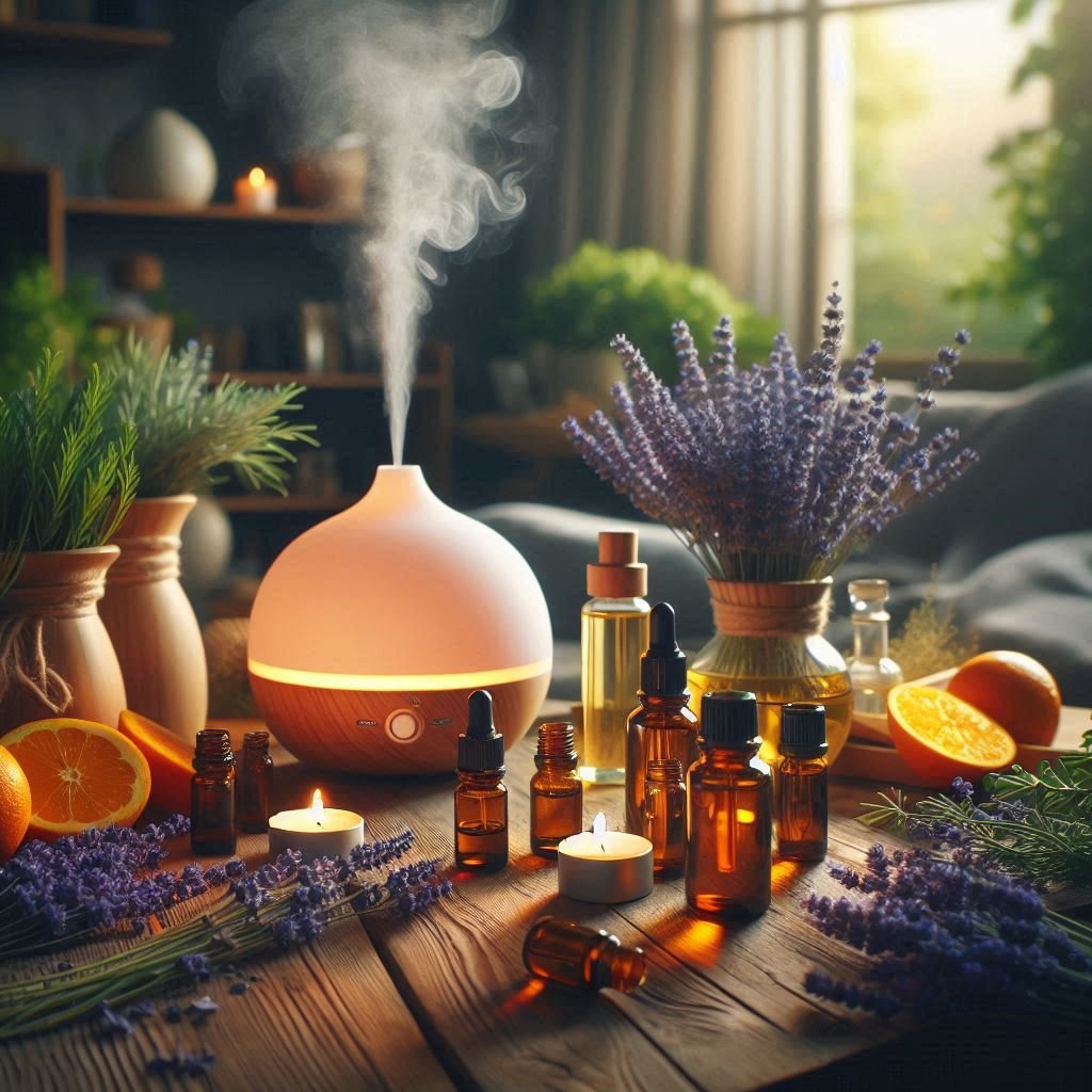 benefícios da aromaterapia para o bem-estar
